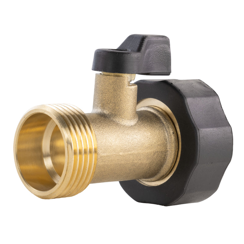 Brass In Line Valve ¾” BSPF-M - Home & Garden > Lawn & Garden Garden watering