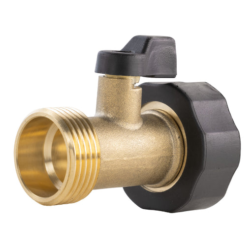 Brass In Line Valve ¾” BSPF-M - Home & Garden > Lawn & Garden Garden watering