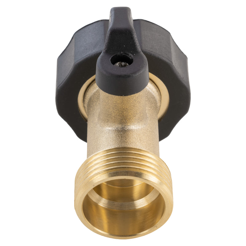 Brass In Line Valve ¾” BSPF-M - Home & Garden > Lawn & Garden Garden watering