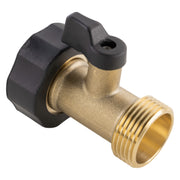 Brass In Line Valve ¾” BSPF-M - Home & Garden > Lawn & Garden Garden watering