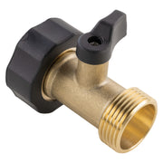 Brass In Line Valve ¾” BSPF-M - Home & Garden > Lawn & Garden Garden watering