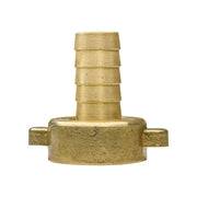 Wall Flange Kit 25mm MDPE + In-Line Valve + 13mm Brass Barb - Home & Garden > Lawn & Garden Tech Hose & Fittings