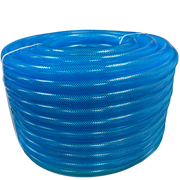 Braided Fuel Hose Blue Transparent PVC 19mm*2.1mm - Vehicles & Parts > Vehicle Parts & Accessories Tech Hose & Fittings