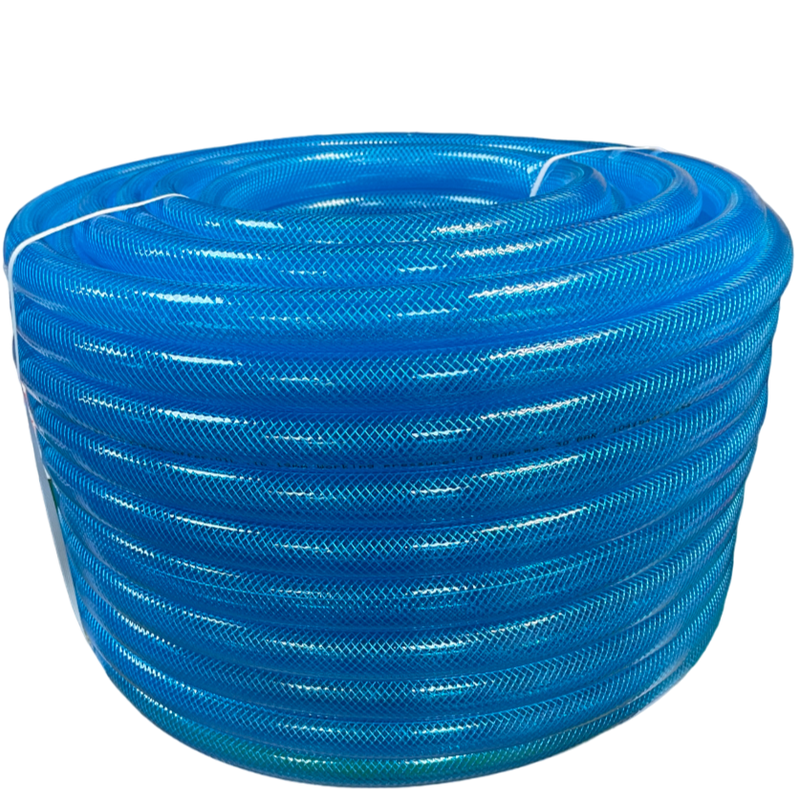 Braided Fuel Hose Blue Transparent PVC 19mm*2.1mm - Vehicles & Parts > Vehicle Parts & Accessories Tech Hose & Fittings