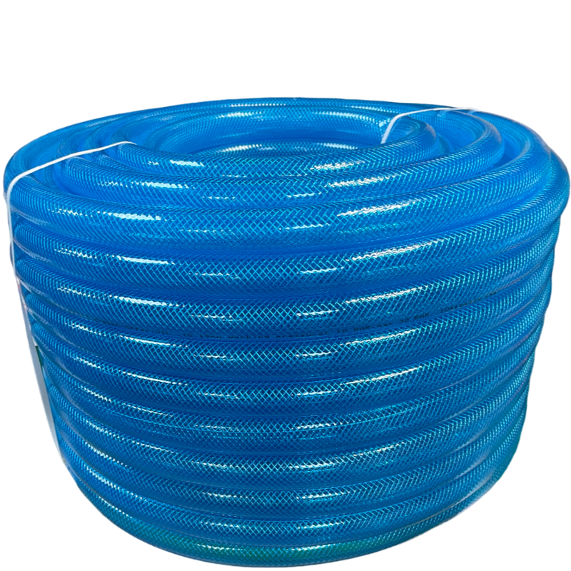 Braided Fuel Hose Blue Transparent PVC 25mm*2.6mm - Vehicles & Parts > Vehicle Parts & Accessories Tech Hose & Fittings