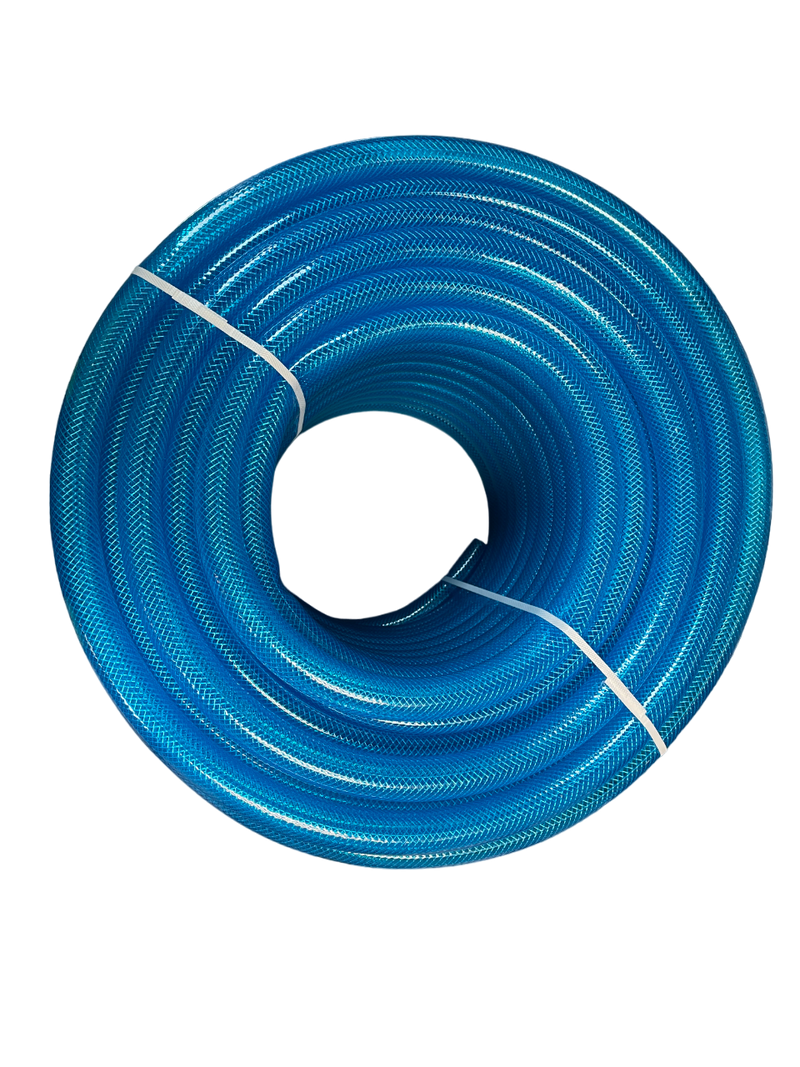 Braided Fuel Hose Blue Transparent PVC 19mm*2.1mm - Vehicles & Parts > Vehicle Parts & Accessories Tech Hose & Fittings