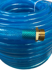 Braided Fuel Hose Blue Transparent PVC 25mm*2.6mm - Vehicles & Parts > Vehicle Parts & Accessories Tech Hose & Fittings