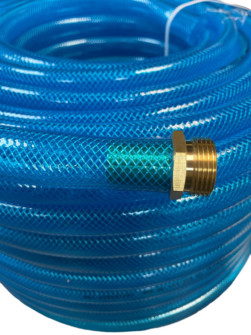 Braided Fuel Hose Blue Transparent PVC 25mm*2.6mm - Vehicles & Parts > Vehicle Parts & Accessories Tech Hose & Fittings