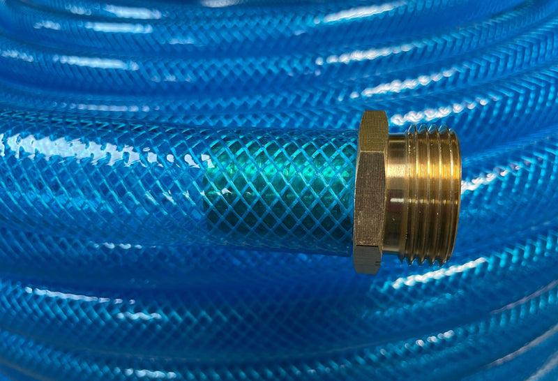 Braided Fuel Hose Blue Transparent PVC 19mm*2.1mm - Vehicles & Parts > Vehicle Parts & Accessories Tech Hose & Fittings