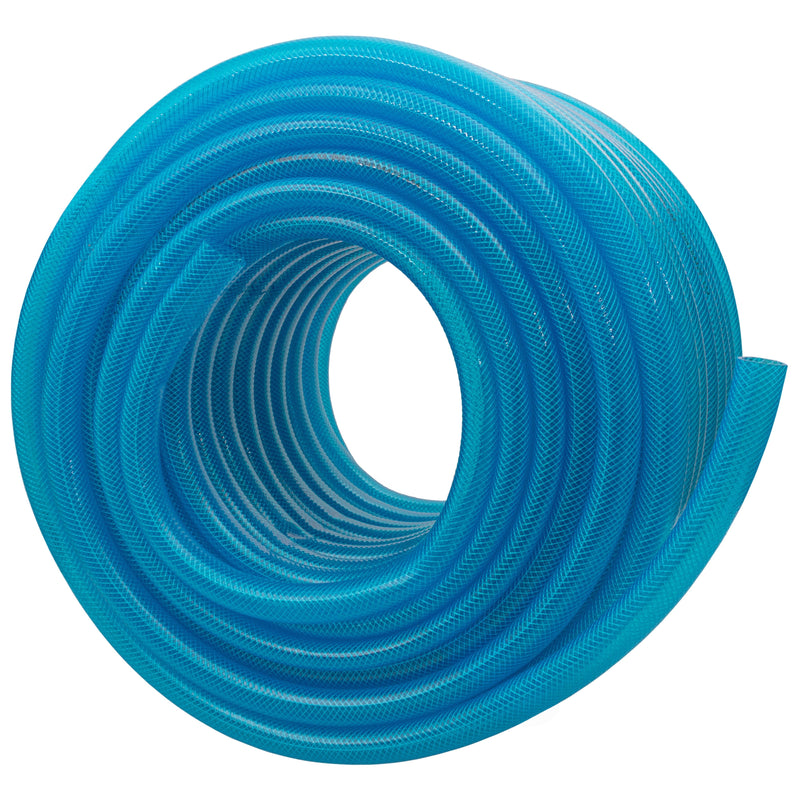 Braided Fuel Hose Blue Transparent PVC 19mm*2.1mm - Vehicles & Parts > Vehicle Parts & Accessories Tech Hose & Fittings