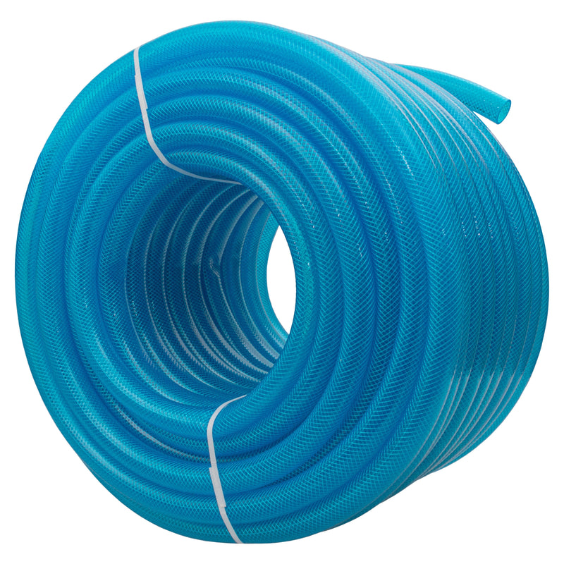 Braided Fuel Hose Blue Transparent PVC 19mm*2.1mm - Vehicles & Parts > Vehicle Parts & Accessories Tech Hose & Fittings