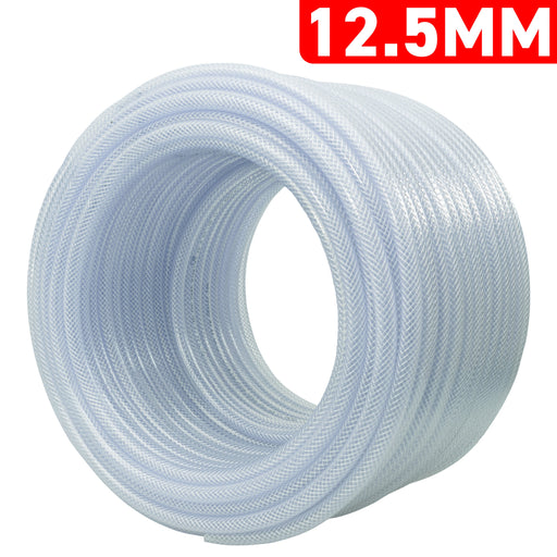 Clear Braided PVC Pipe 12.5mm*1.7mm - Hardware > Plumbing > Plumbing Pipes Tech Hose & Fittings
