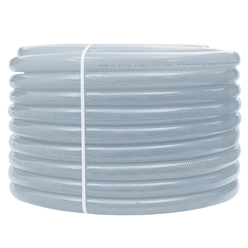 Clear Braided PVC Pipe 19mm*3mm - Hardware > Plumbing > Plumbing Pipes Tech Hose & Fittings