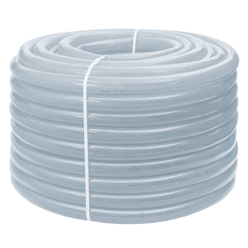 Clear Braided PVC Pipe 25mm*3.5mm - Hardware > Plumbing > Plumbing Pipes Tech Hose & Fittings