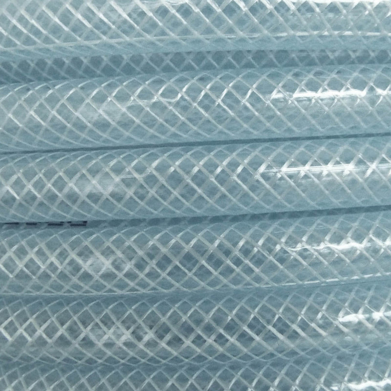 Clear Braided PVC Pipe 10mm*1.6mm - Hardware > Plumbing > Plumbing Pipes Tech Hose & Fittings