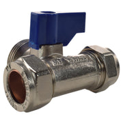 Brass Compression Tee Valve 15mm - ¾” BSP Male - OTHER