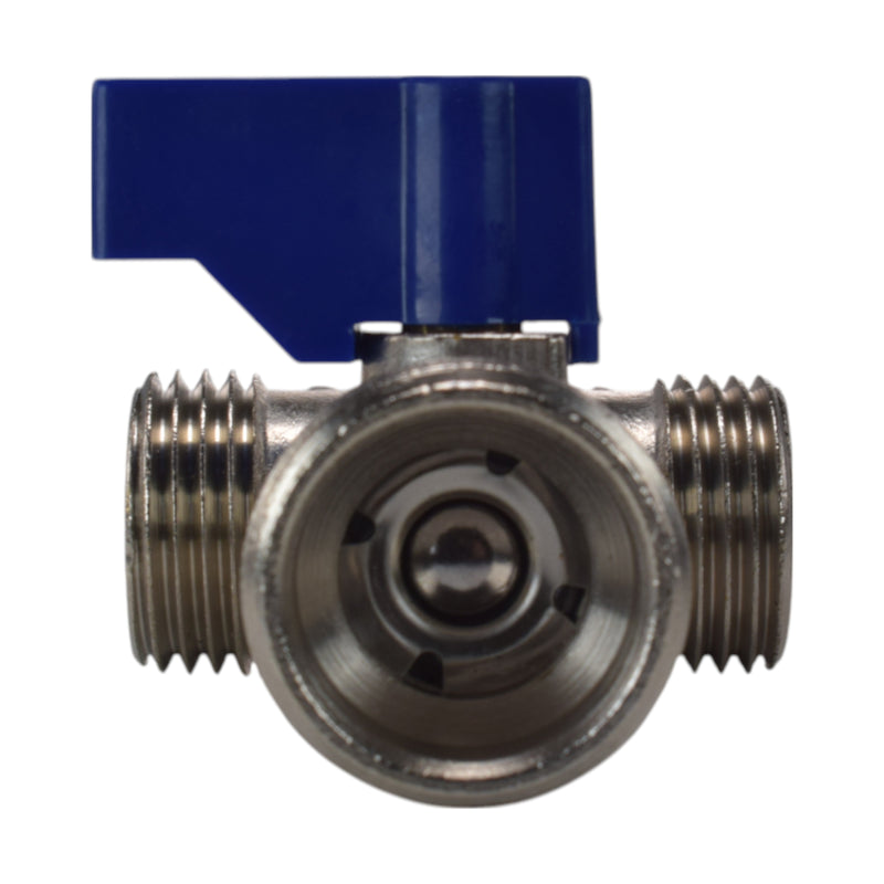 Brass Compression Tee Valve 15mm - ¾” BSP Male - OTHER