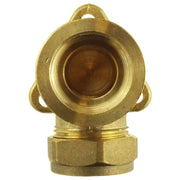 Wall Mount Copper Pipe 22mm 3/4" BSPF - Home & Garden > Lawn & Garden Tech Hose & Fittings