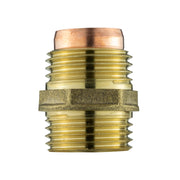 Brass Compression Straight 15mm - 1/2"BSPM - Hardware > Plumbing > Plumbing Fittings & Supports > Pipe Connectors Tech Hose & Fittings