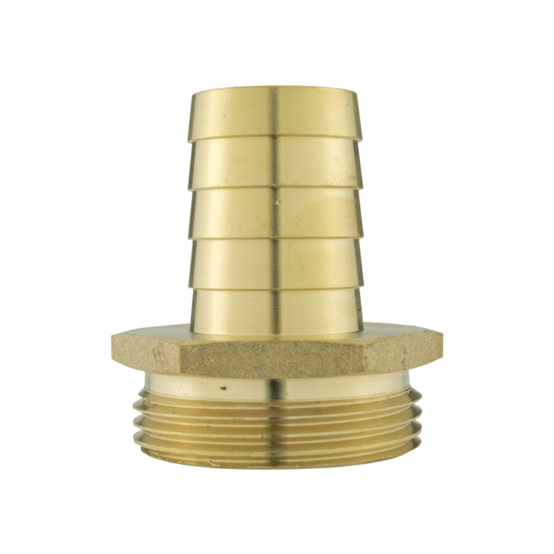 Brass Straight Joiner 25mm - 1.25" BSPM - Hardware > Plumbing > Plumbing Fittings & Supports > Pipe Connectors Tech Hose & Fittings