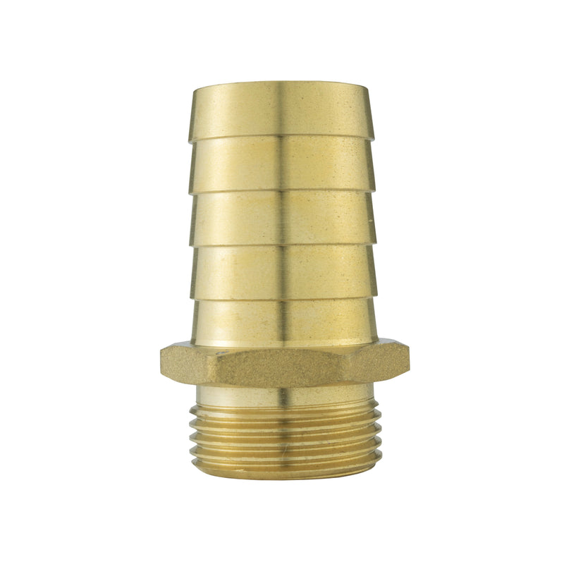 Brass Straight Joiner 25mm - 3/4" BSPM - Hardware > Plumbing > Plumbing Fittings & Supports > Pipe Connectors Tech Hose & Fittings