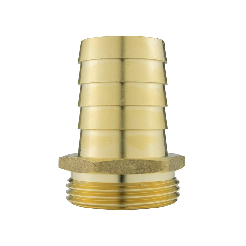 Brass Straight Joiner 32mm - 1.25" BSPM - Hardware > Plumbing > Plumbing Fittings & Supports > Pipe Connectors Tech Hose & Fittings