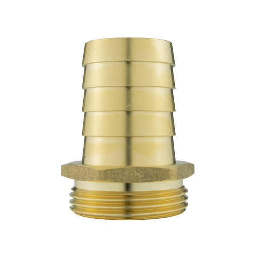 Brass Straight Joiner 32mm - 1.25" BSPM - Hardware > Plumbing > Plumbing Fittings & Supports > Pipe Connectors Tech Hose & Fittings