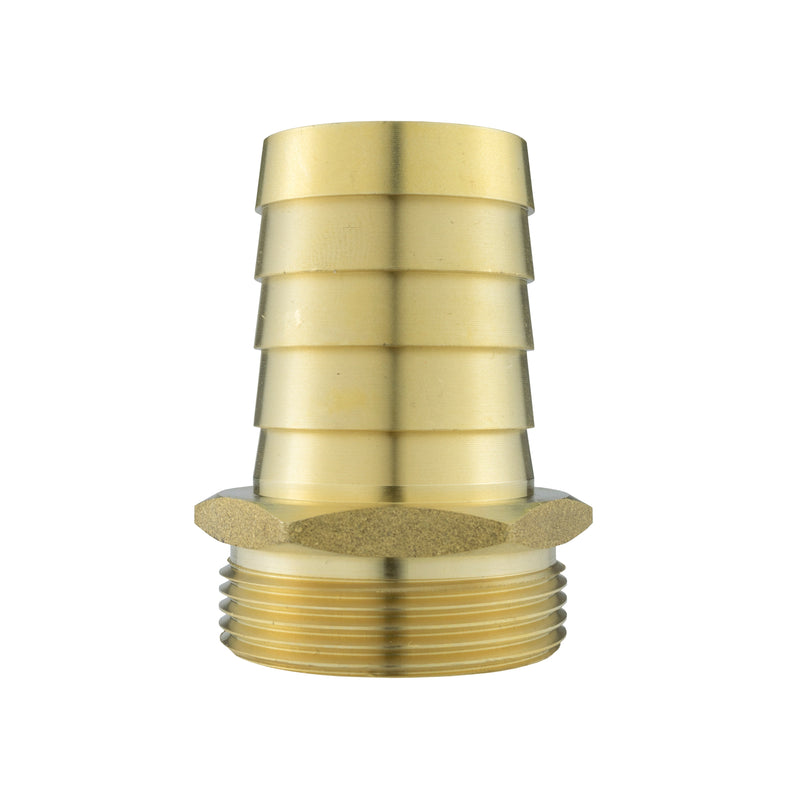 Brass Straight Joiner 38mm - 1.5" BSPM - Hardware > Plumbing > Plumbing Fittings & Supports > Pipe Connectors Tech Hose & Fittings