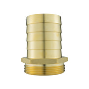 Brass Straight Joiner 50mm - 2" BSPM - Hardware > Plumbing > Plumbing Fittings & Supports > Pipe Connectors Tech Hose & Fittings