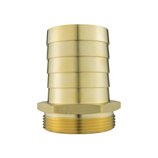 Brass Straight Joiner 50mm - 2" BSPM - Hardware > Plumbing > Plumbing Fittings & Supports > Pipe Connectors Tech Hose & Fittings