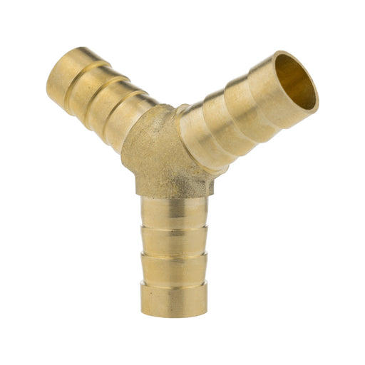 Brass Tee Y Connector 10mm - Hardware > Plumbing > Plumbing Fittings & Supports > Pipe Connectors Tech Hose & Fittings