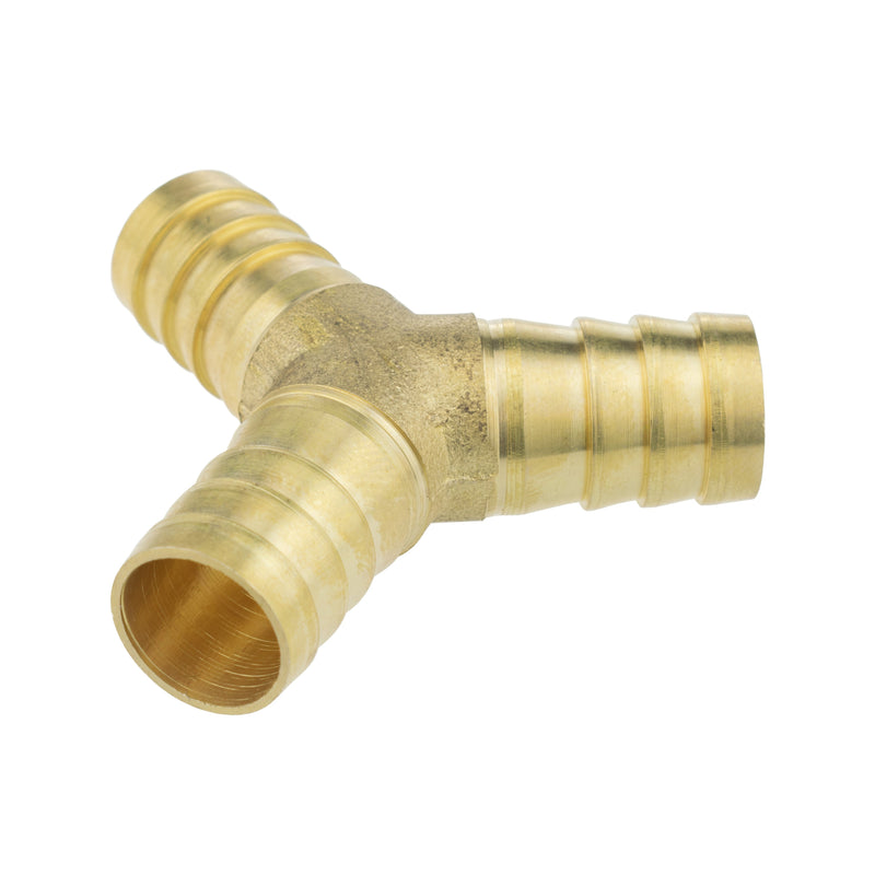 Brass Tee Y Connector 12.5mm - Hardware > Plumbing > Plumbing Fittings & Supports > Pipe Connectors Tech Hose & Fittings