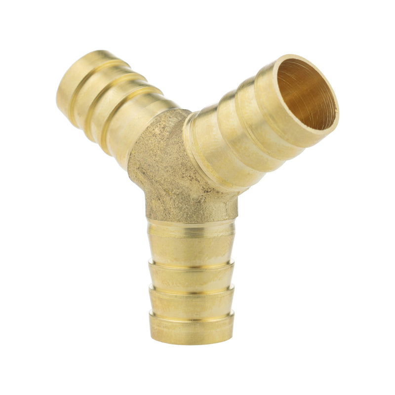 Brass Tee Y Connector 12.5mm - Hardware > Plumbing > Plumbing Fittings & Supports > Pipe Connectors Tech Hose & Fittings