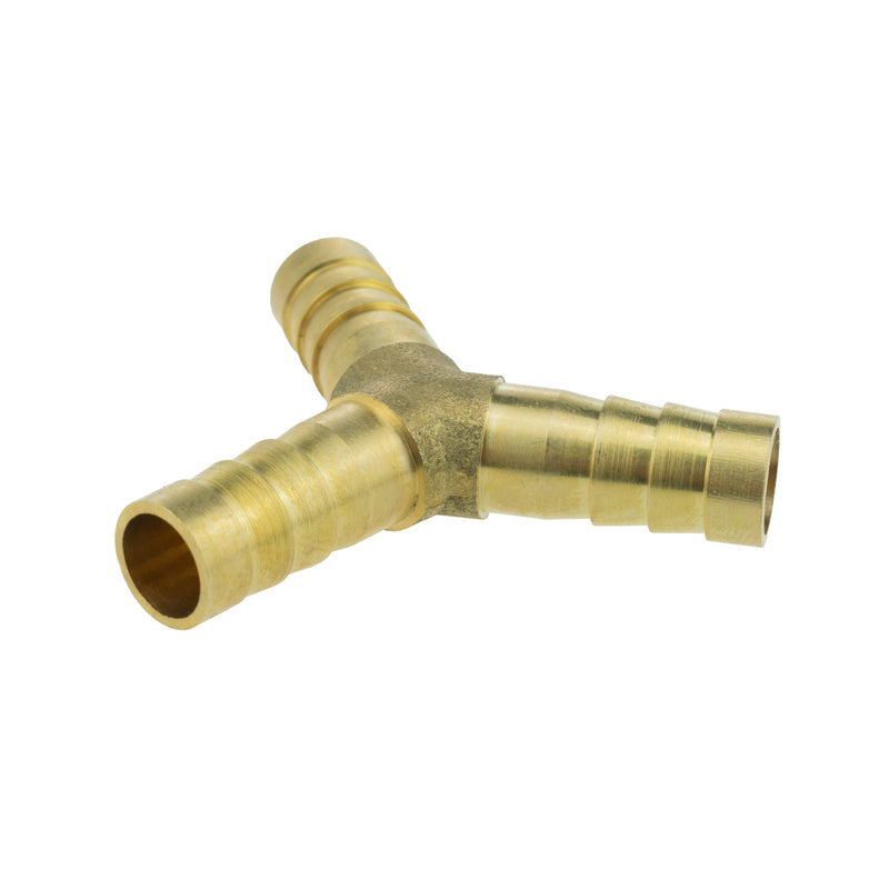 Brass Tee Y Connector 8mm - Hardware > Plumbing > Plumbing Fittings & Supports > Pipe Connectors Tech Hose & Fittings