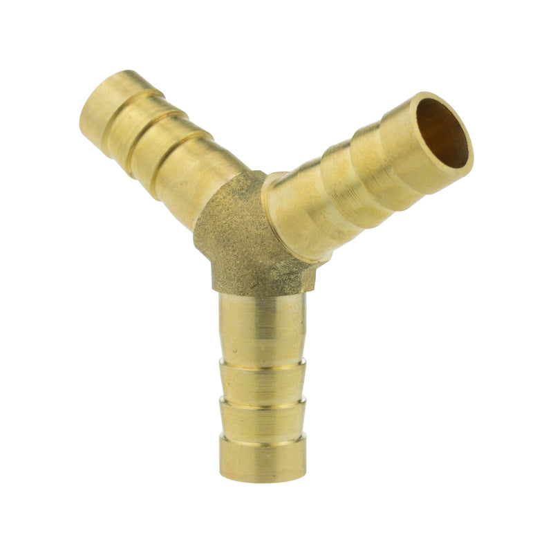 Brass Tee Y Connector 8mm - Hardware > Plumbing > Plumbing Fittings & Supports > Pipe Connectors Tech Hose & Fittings