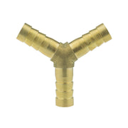 Brass Tee Y Connector 8mm - Hardware > Plumbing > Plumbing Fittings & Supports > Pipe Connectors Tech Hose & Fittings