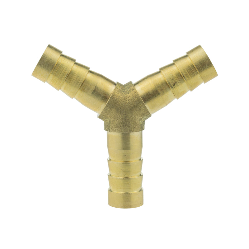 Brass Tee Y Connector 8mm - Hardware > Plumbing > Plumbing Fittings & Supports > Pipe Connectors Tech Hose & Fittings