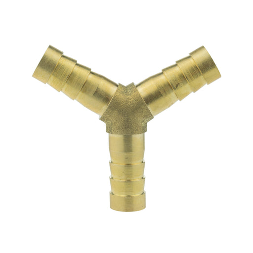 Brass Tee Y Connector 8mm - Hardware > Plumbing > Plumbing Fittings & Supports > Pipe Connectors Tech Hose & Fittings