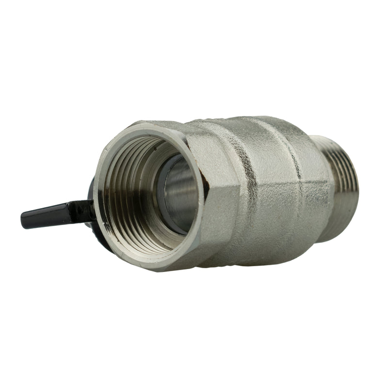 Wall Flange Kit 25mm MDPE + Bib Valve + Click Lock Male WL - Home & Garden > Lawn & Garden Tech Hose & Fittings