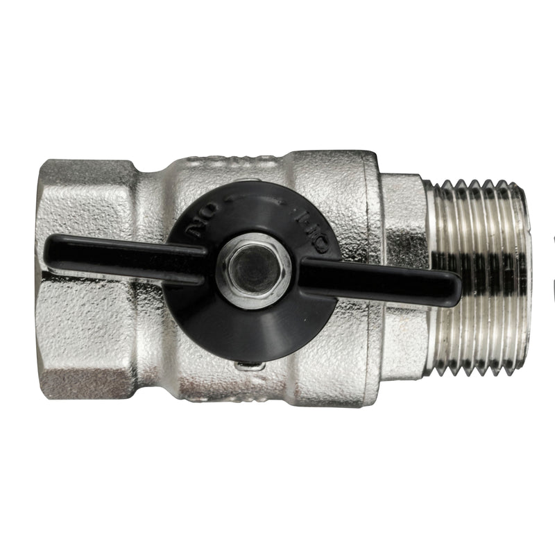 Wall Flange Kit 25mm MDPE + Bib Valve + Click Lock Male WL - Home & Garden > Lawn & Garden Tech Hose & Fittings