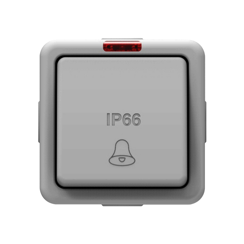 Caradok 1G Retractive Switch IP66 -