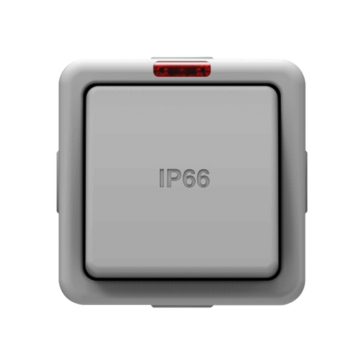 Caradok 1G 20A DP Switched Socket IP66 -