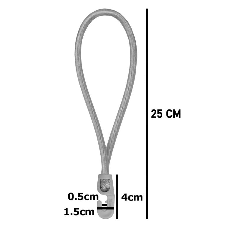 Bungee Cord With Hook 25cm - Home & Garden > Lawn & Garden Tarpaulins
