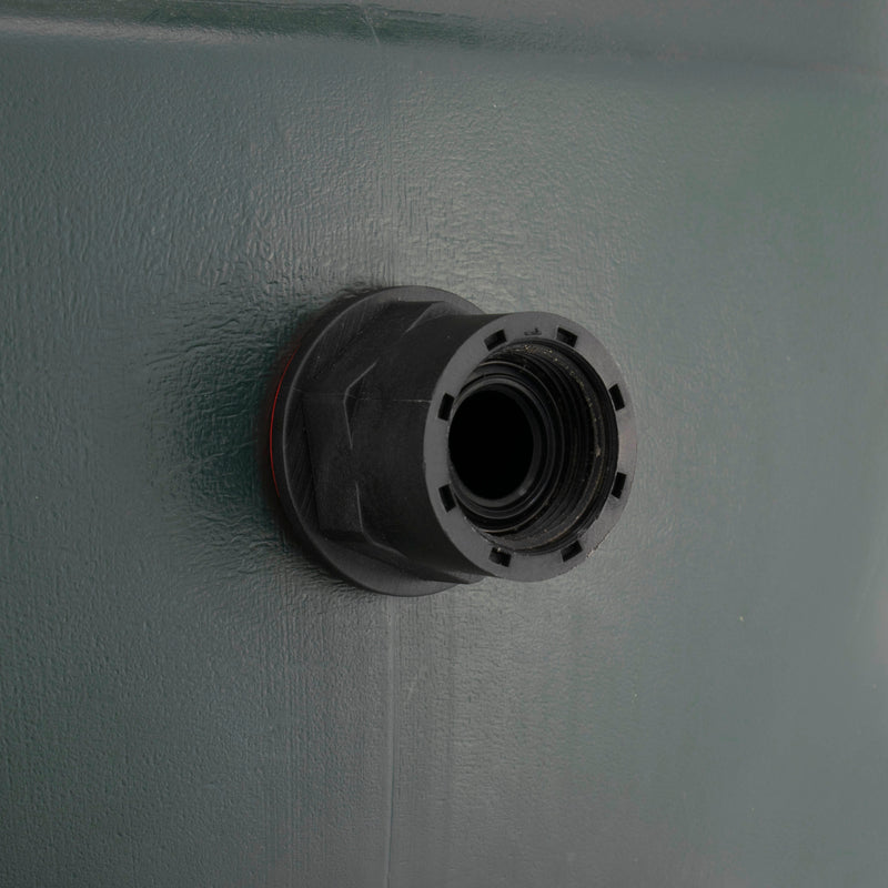 Water Butt Kit 1/2" with Lever Tap Hose Barb and Side Lock - Garden watering