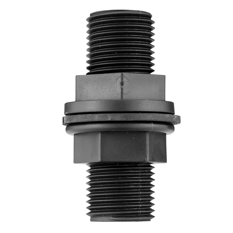 Water Butt Kit 1/2” BSP with Metal BSPF Bib Valve and Male Quick Connect Outlet - Garden watering