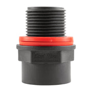 Water Butt 1" BSP Male With Female Outlet - Home & Garden > Lawn & Garden > Watering & Irrigation > Garden Hose Fittings & Valves Tech Hose & Fittings