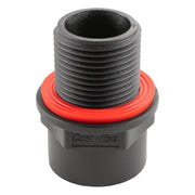 Water Butt 1" BSP Male With Female Outlet and Drill Bit - Home & Garden > Lawn & Garden Tech Hose & Fittings