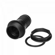 Tank Connector with Washer & Nut 1"BSPM - 1" Barb - Home & Garden > Lawn & Garden Tech Hose & Fittings