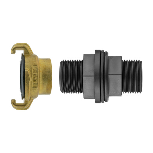 Water Butt ¾” BSPM with Geka Type Claw Fitting - Garden watering