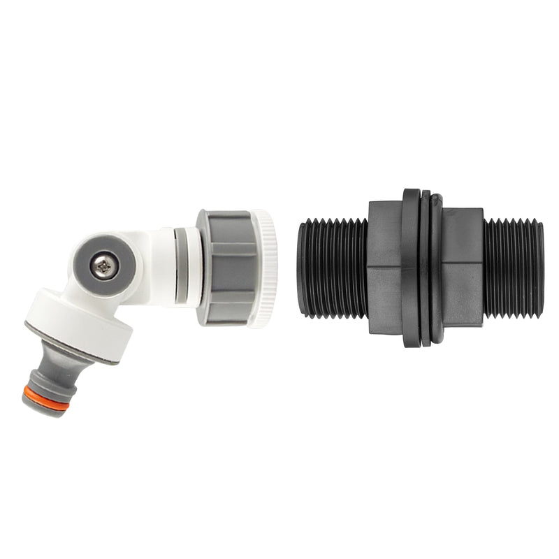 Water Butt ¾” BSP with Adjustable WL Connector - Garden watering